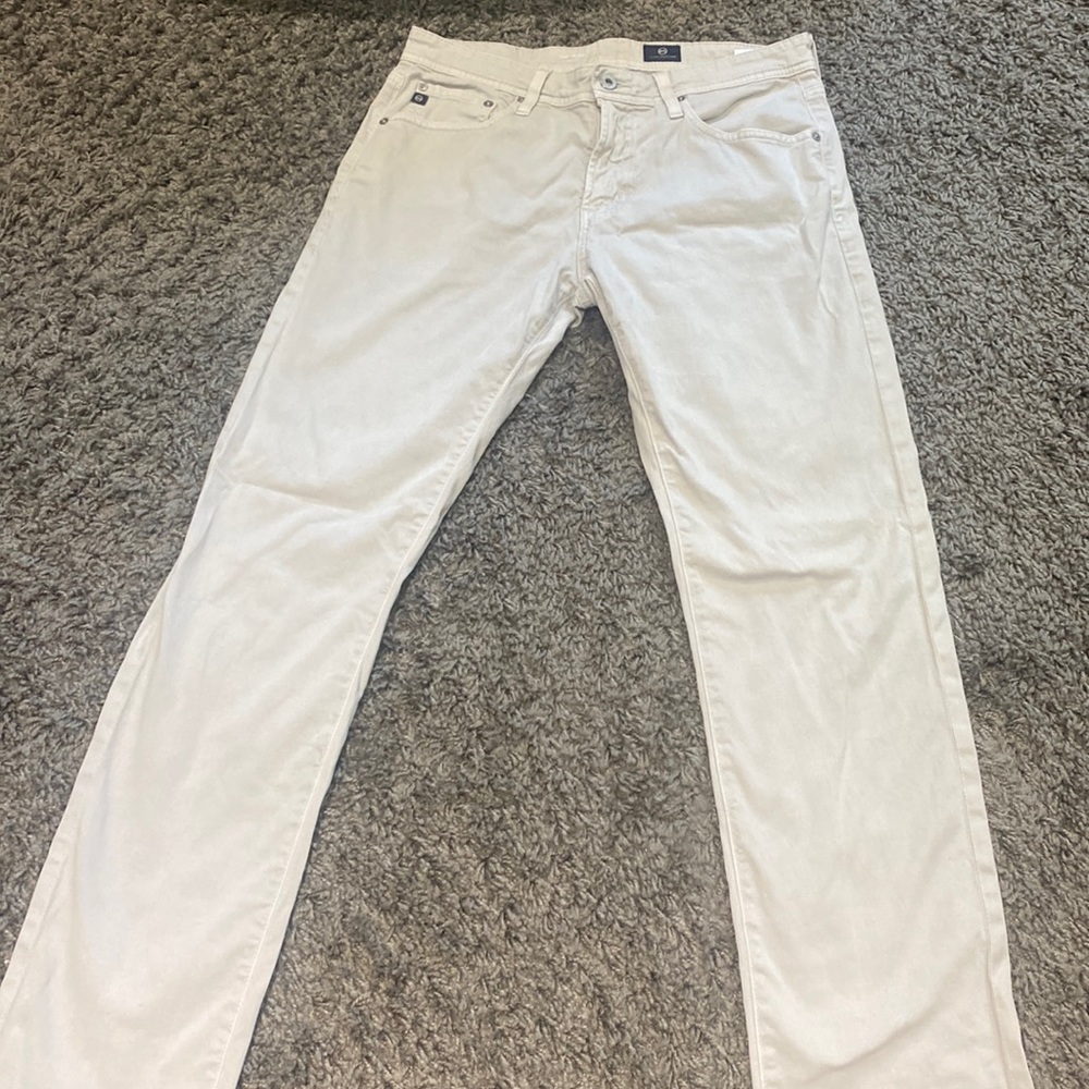 Women’s AG Jeans Beige - Adriano Goldschmied Jeans 👖 Size 32X34